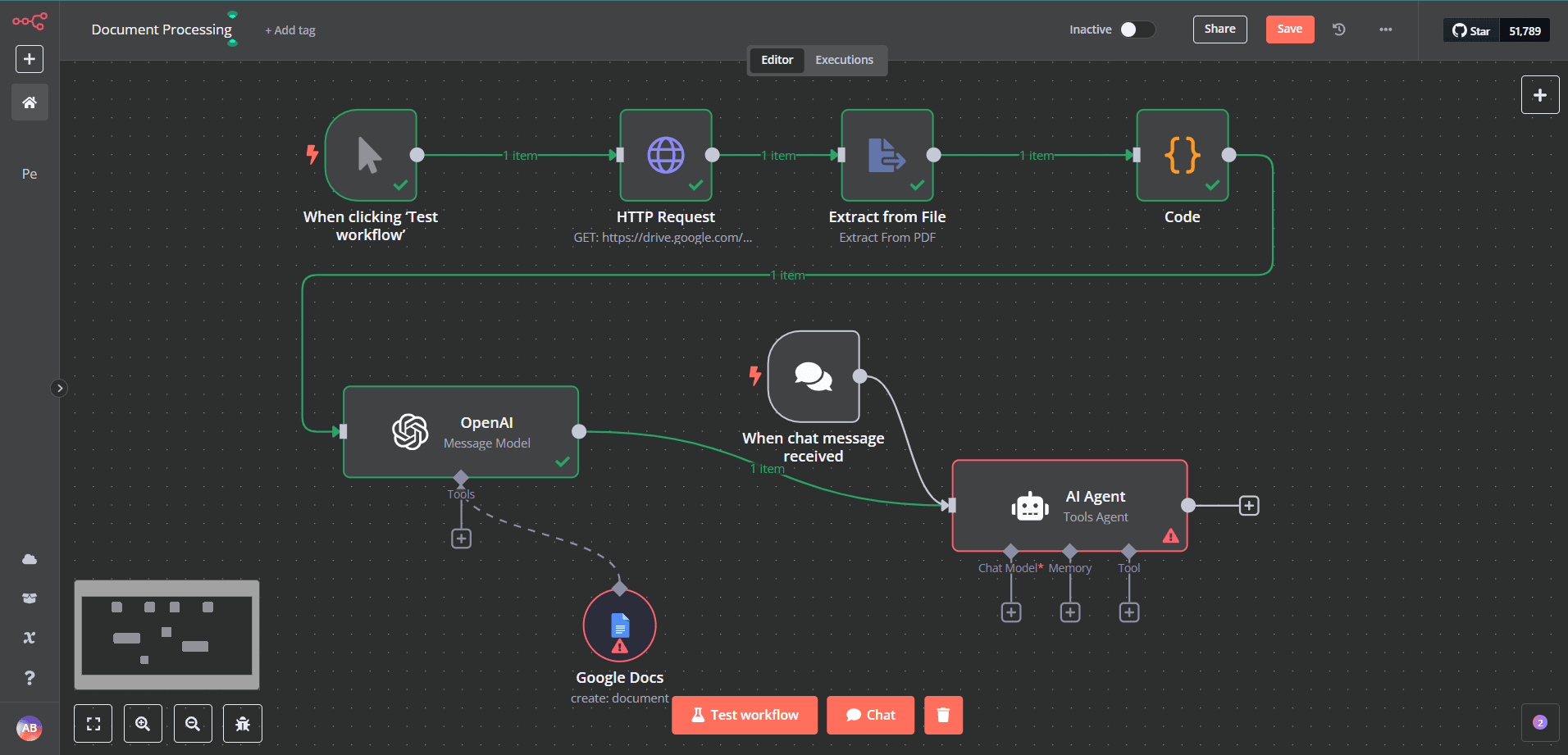 RAG Chatbot with n8n